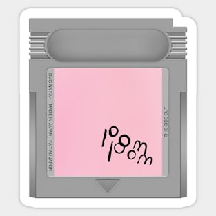 pom pom Game Cartridge Sticker